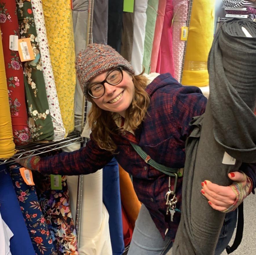 erin-in-fabric-store