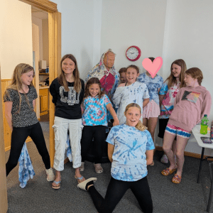 art camp 2025 group photo square (silly)