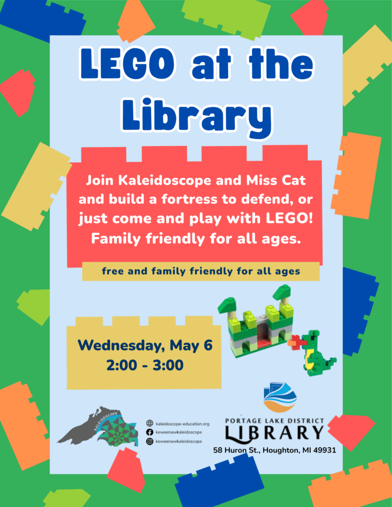 LEGO at the library May 6, 2026